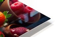Strawberries studio lighting 10 HD Metal print