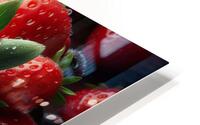 Strawberries studio lighting 8 HD Metal print