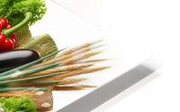 Basket with various fresh vegetables 5 HD Metal print