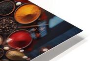 spices table food 5 HD Metal print