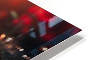 282 drops on red surface HD Metal print