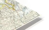 Europe map HD Metal print