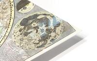 ancient mystical map HD Metal print