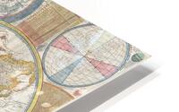 Maps-Ancient World Map HD Metal print