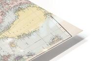 Maps-Ancient World Map HD Metal print