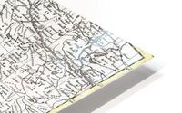maps old map 5 HD Metal print