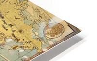 5404 Mercator world map HD Metal print