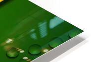 7828 green bubbles HD Metal print