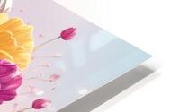 floral mouse HD Metal print