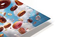 shower of donuts HD Metal print