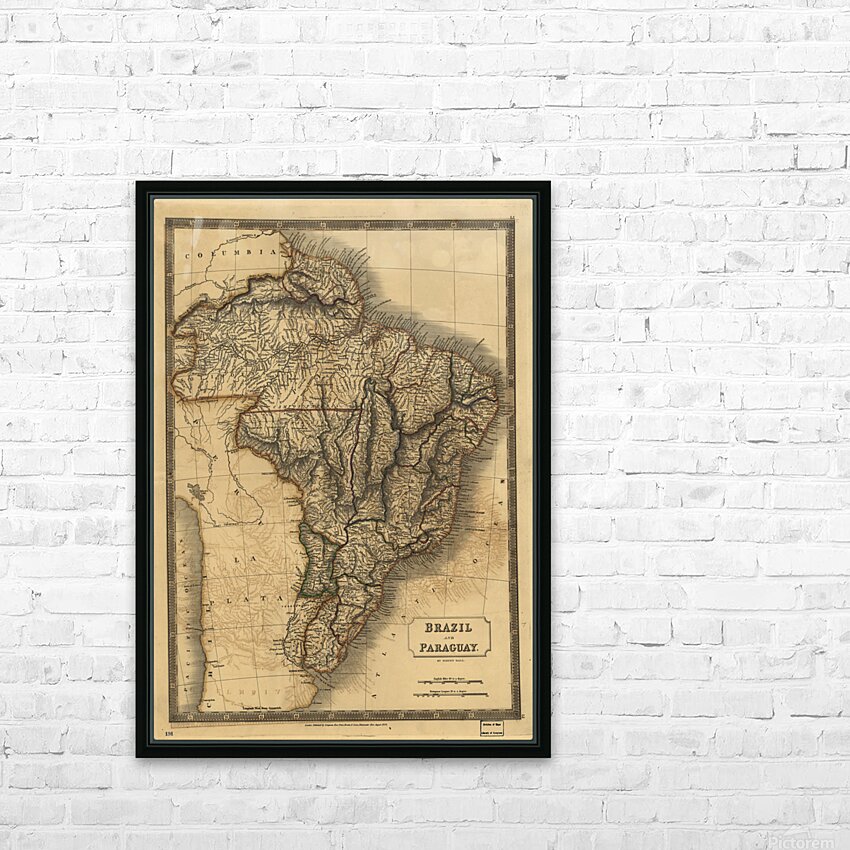 1423 philadelphia map maps old map 6 by artvi Wall Art