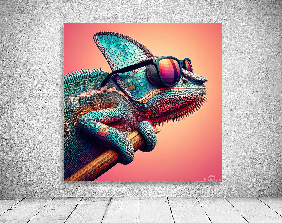 wild chameleon 17 Wall Preview