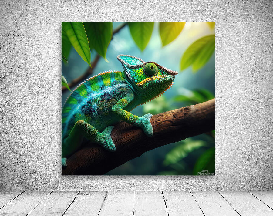wild chameleon 13 Wall Preview