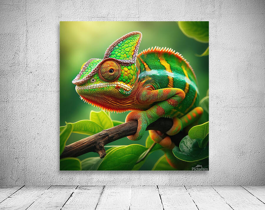 wild chameleon 2 Wall Preview