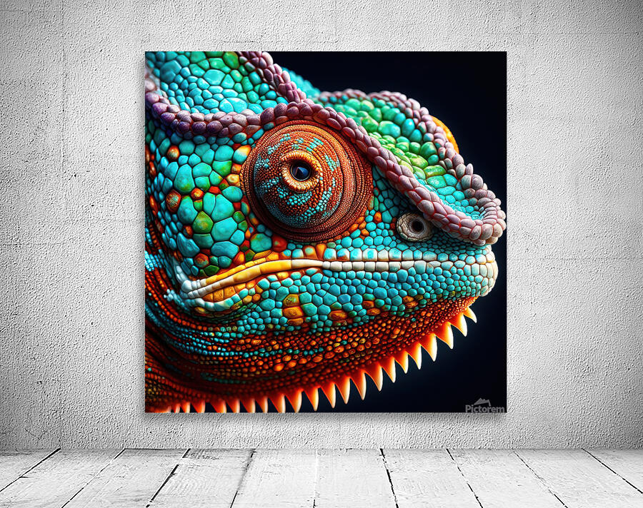 wild chameleon 15 Wall Preview