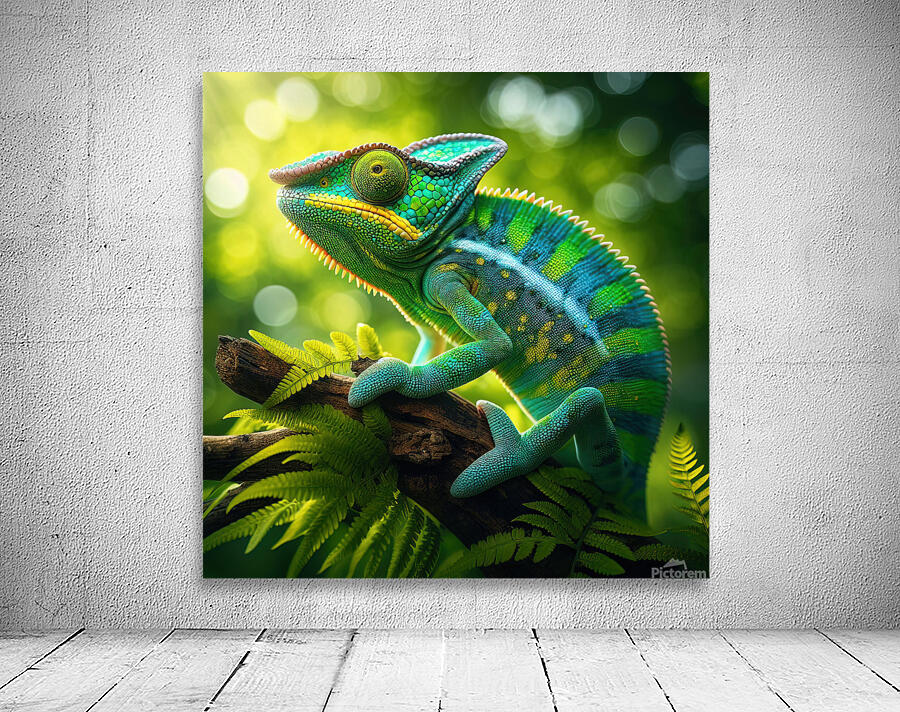 wild chameleon 10 Wall Preview