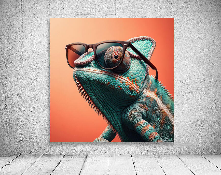 wild chameleon 11 Wall Preview