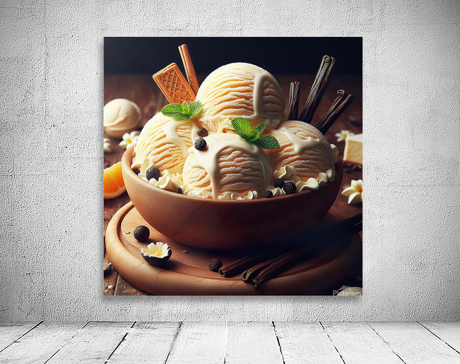 Vanilla ice cream 7 Wall Preview