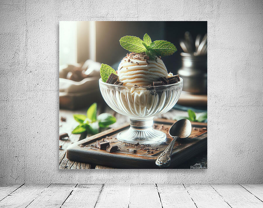 Vanilla ice cream 10 Wall Preview