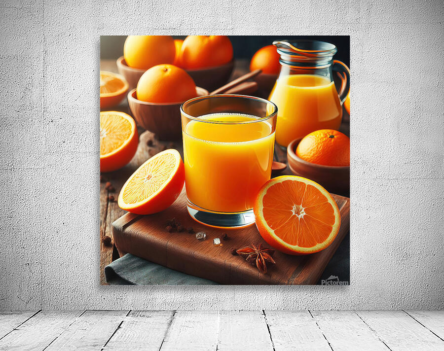 natural orange juice food 9 Wall Preview