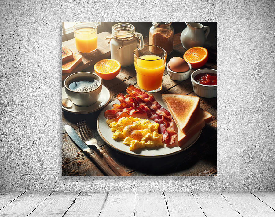 American breakfast 8 Wall Preview