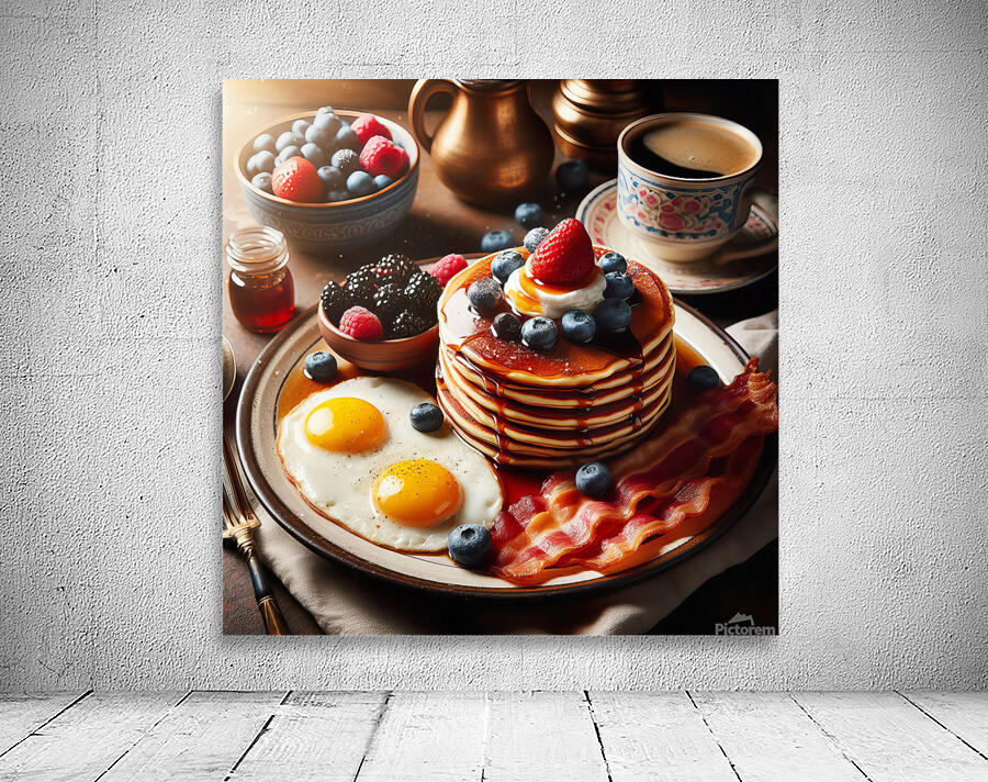 American breakfast 5 Wall Preview