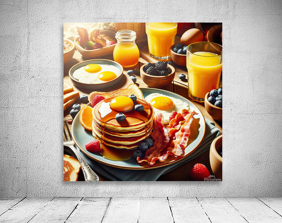American breakfast 6 Wall Preview