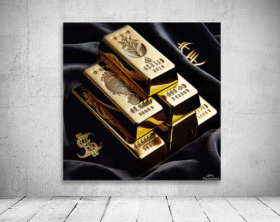 Gold bullion 3 Wall Preview