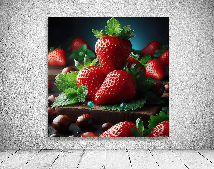 Strawberries studio lighting 17 Wall Preview