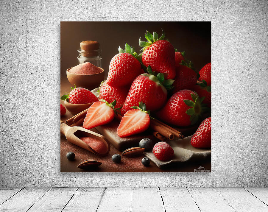 Strawberries studio lighting 19 Wall Preview