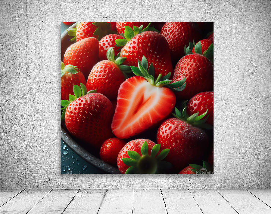 Strawberries studio lighting 14 Wall Preview