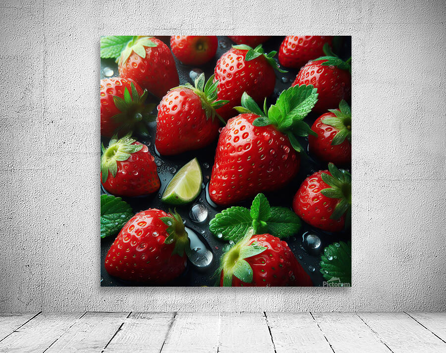 Strawberries studio lighting 21 Wall Preview