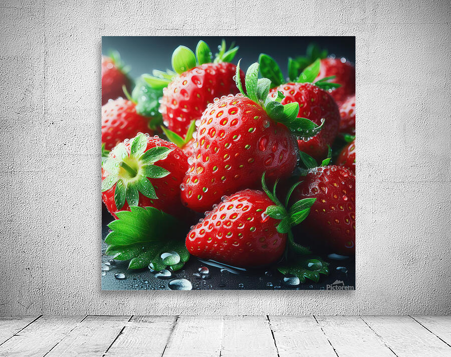 Strawberries studio lighting 22 Wall Preview