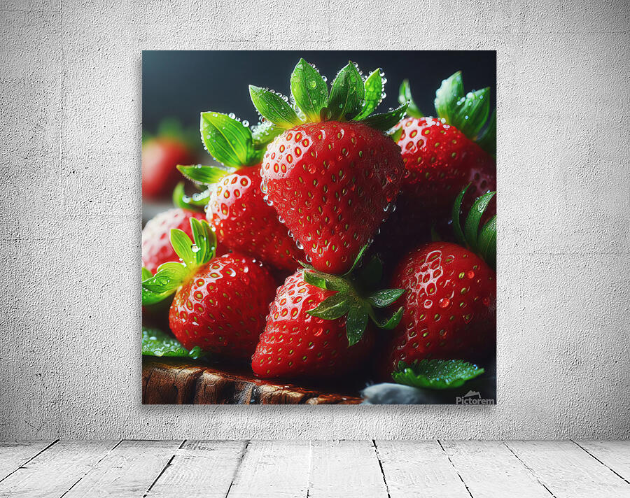Strawberries studio lighting 23 Wall Preview
