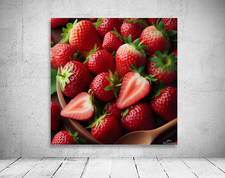 Strawberries studio lighting 15 Wall Preview