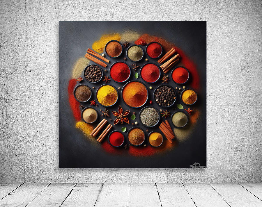 spices table food 21 Wall Preview