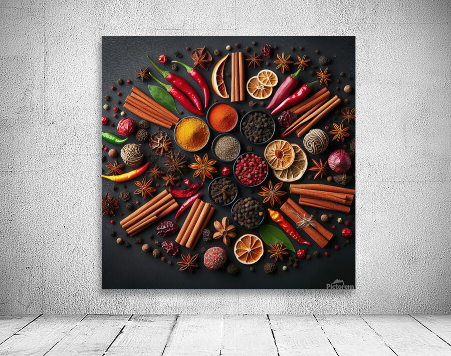 spices table food 15 Wall Preview