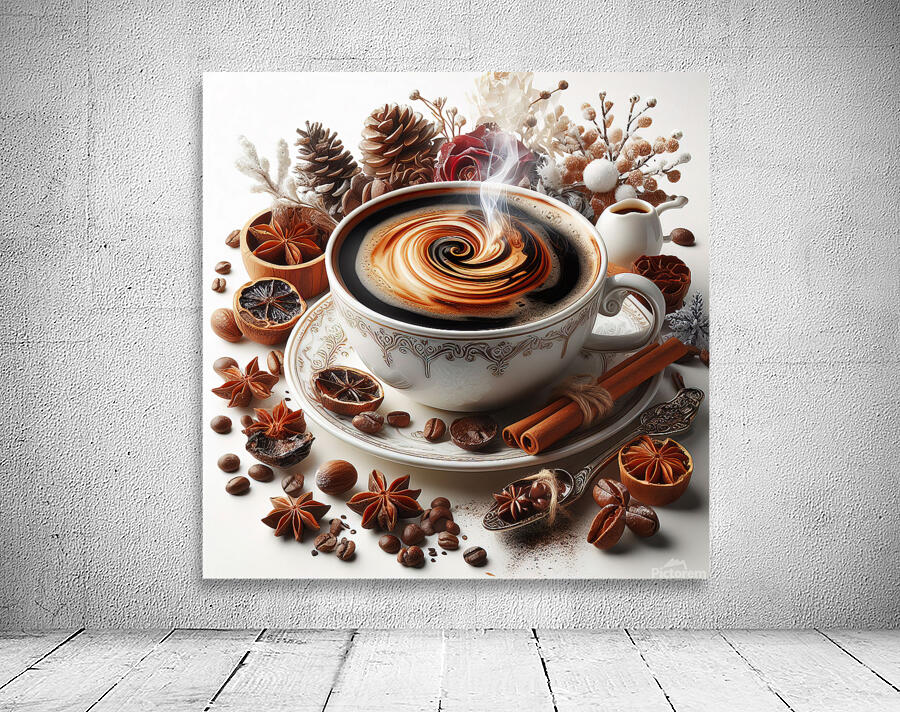 steaming coffee food 25 Wall Preview
