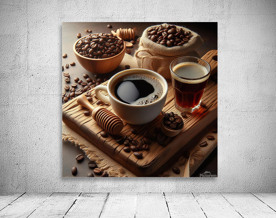 steaming coffee food 30 Wall Preview