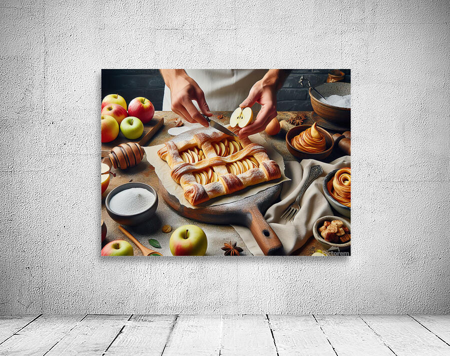 apple pie food 2 Wall Preview