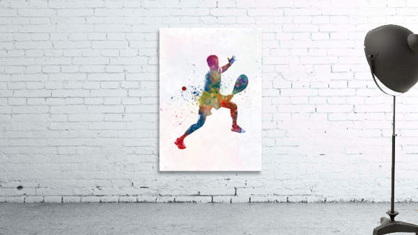 paddle player Wall Preview