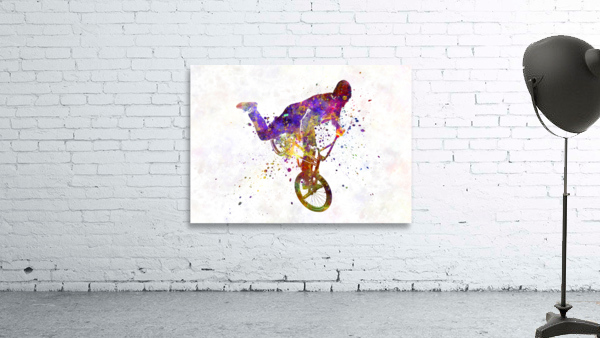 cyclist-bmx Wall Preview
