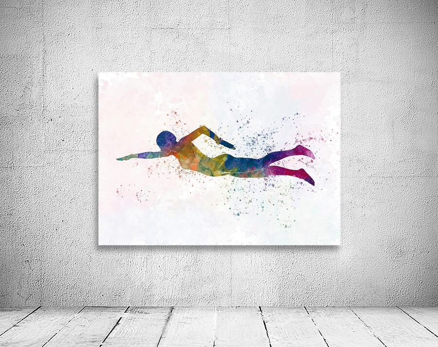 swimmer-swimming Wall Preview