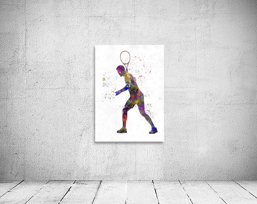 tennis player Wall Preview