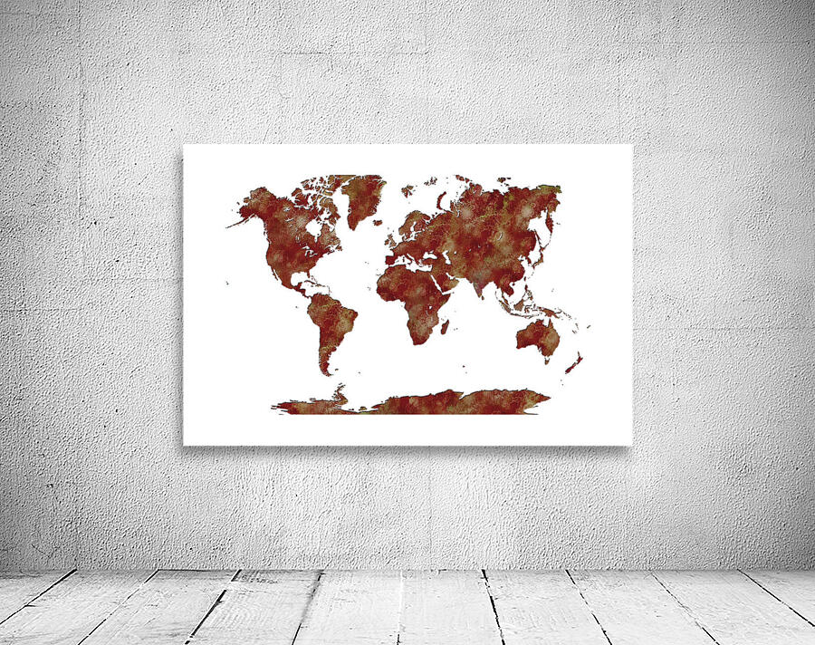 World map Wall Preview