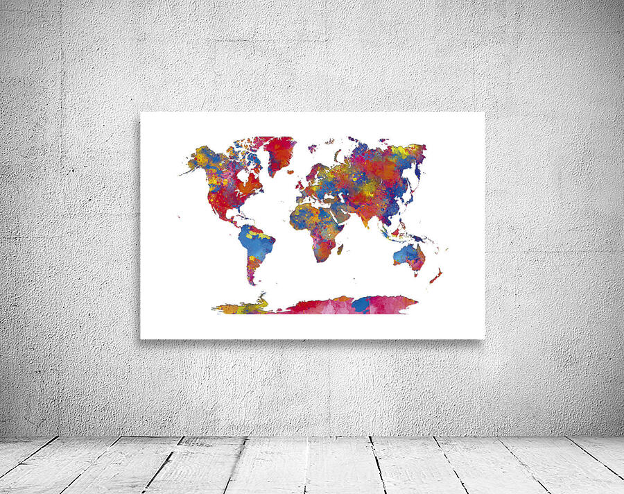 World map Wall Preview