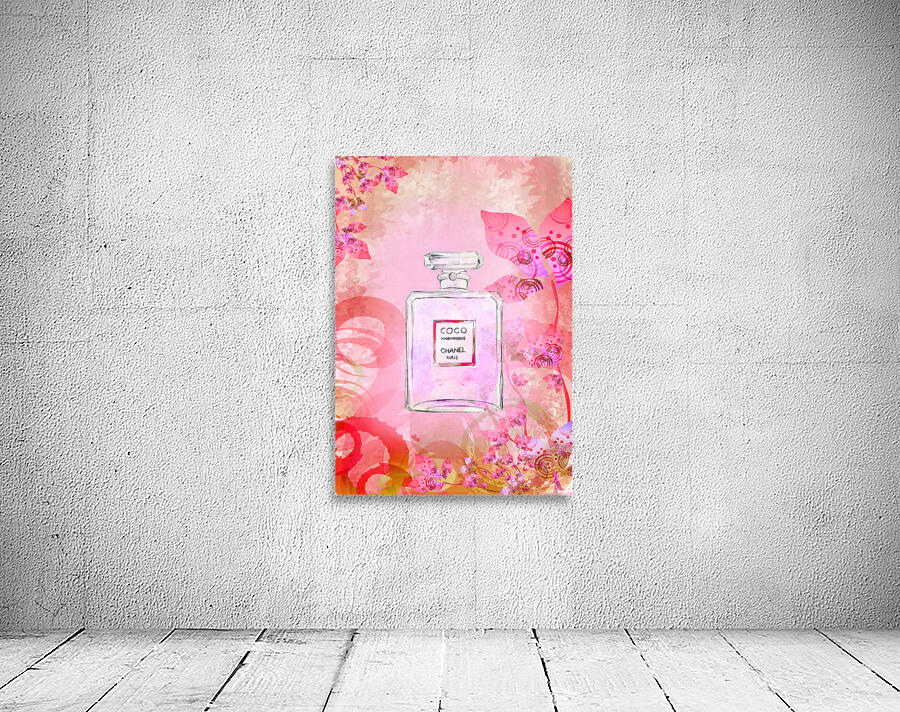 Coco Chanel fashion poster by artvi Wall Art