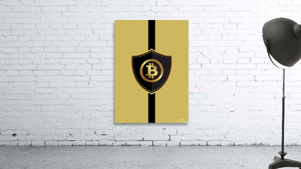 bitcoin logo Wall Preview