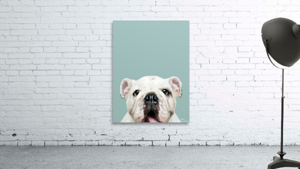 halftone dog Wall Preview