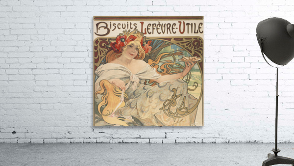 Alphonse Mucha Wall Preview